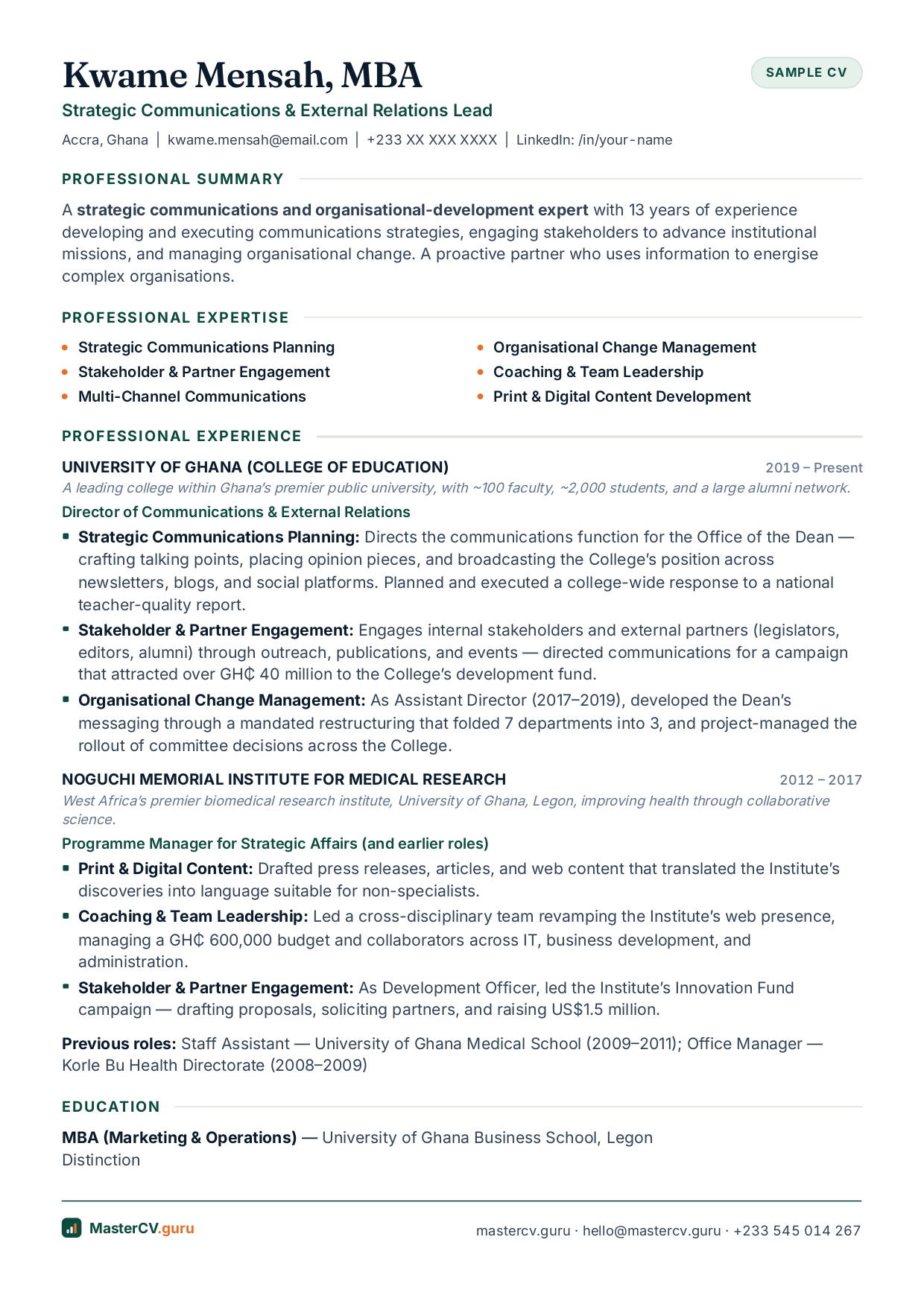 Government Communications Specialist preview